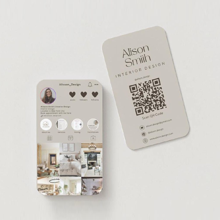 Rounded Corner Cards